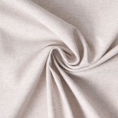Tissu Toile de Coton Kiria sur fond Blanc cassé - Par 10 cm