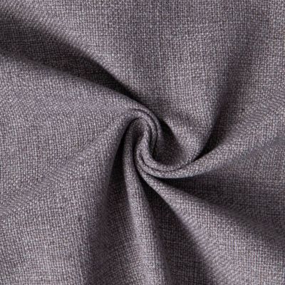 Tissu Toile Polycoton aspect Lin Alix uni Gris perle - Par 10 cm