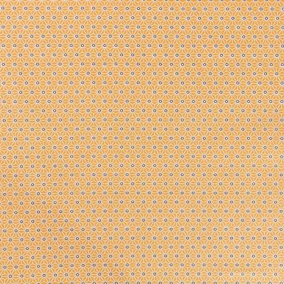 Tissu Coton imprimé Saki Jaune - Par 10 cm