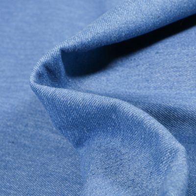 Tissu Denim Jeans Bleu clair - Par 10 cm