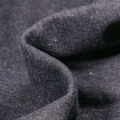 Tissu Jeans épais Noir - Par 10 cm
