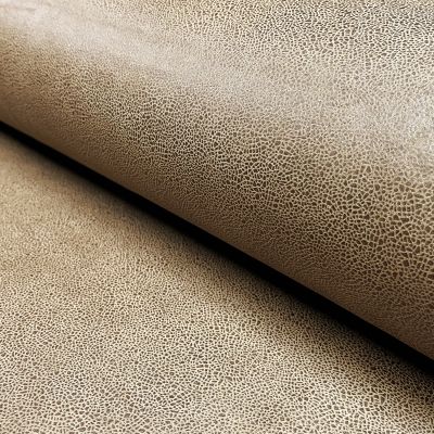 Tissu Suédine extensible effet vieilli Taupe - Par 10 cm