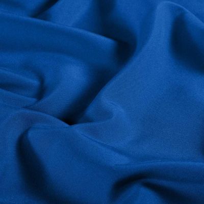 Tissu Polyester Solina sur fond Bleu cobalt - Par 10 cm