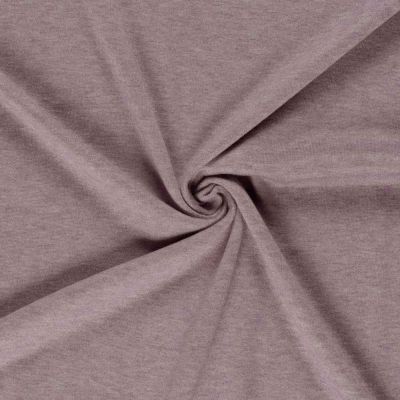 Tissu Jersey Viscose chiné sur fond Mauve - Par 10 cm