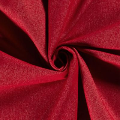 Tissu Denim Jeans Rouge x10cm