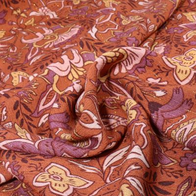 Tissu upcycling Coupon de 1m70 Crépon Viscose Delhi