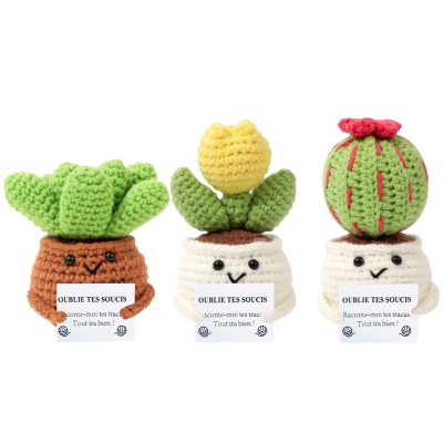 Kit Amigurumi les plantes vertes