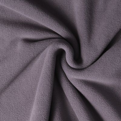 Tissu Polaire doux Grand Froid Gris foncé - Par 10 cm