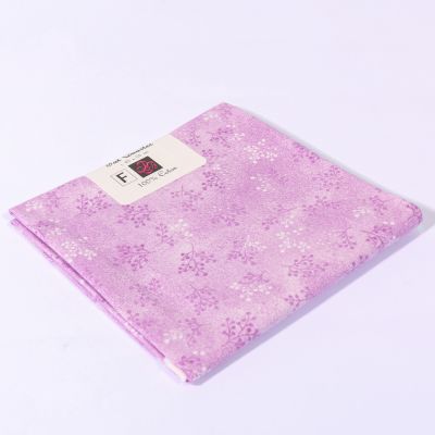 Coupon tissu Coton n°89 Parme - 45 x 55 cm