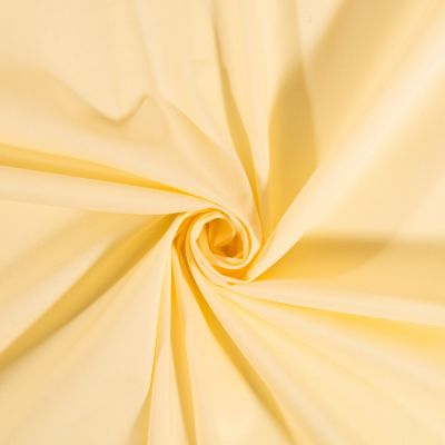 Tissu Coton uni Jaune acidulé - Par 10 cm