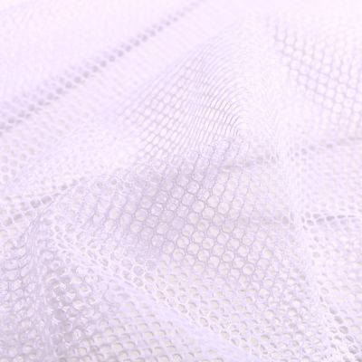 Tissu Filet Vrac mesh Blanc - Par 10 cm