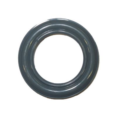 Œillet à clipser pour rideaux Gris PVC x8