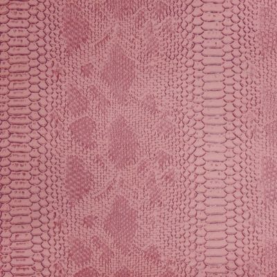Simili cuir Comodo Rose - Par 50 cm