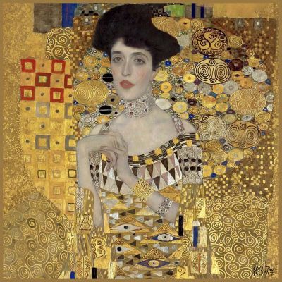 Carré Simili cuir Adèle Bloch-Bauer Gustave Klimt