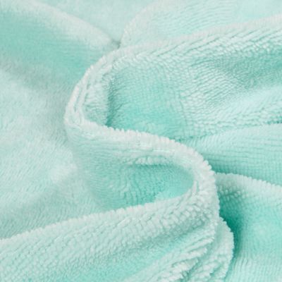 Tissu Micro Éponge Bambou Téa Vert menthe - Par 10 cm