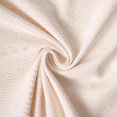 Tissu Coton Sergé d&#039;ameublement Sisal uni Ecru - Par 10 cm