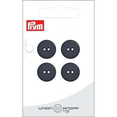 Bouton Prym Stella 15 mm x4 - Gris foncé