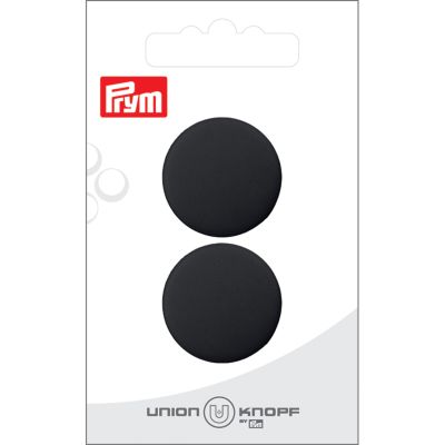 Bouton Prym Jacques 25 mm x2 - Noir