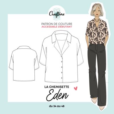 Patron Craftine Chemisette Eden