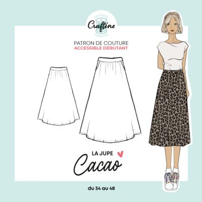 Patron Craftine Jupe Cacao