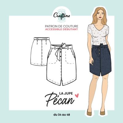Patron Craftine Jupe Pécan