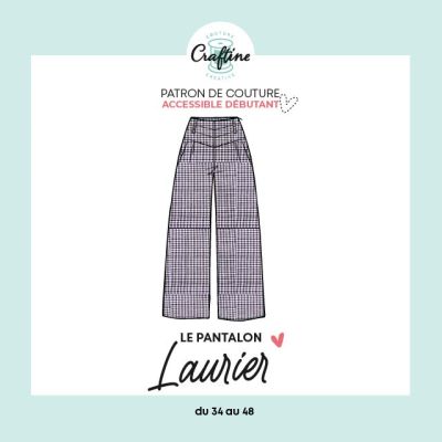 Kit Couture Craftine Pantalon Laurier Vichy