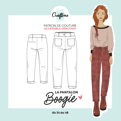 Patron Craftine Pantalon Boogie