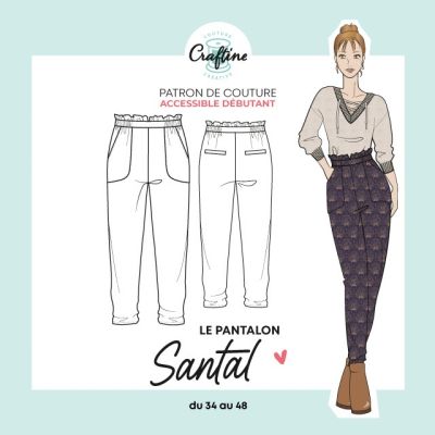 Patron Craftine Pantalon Santal