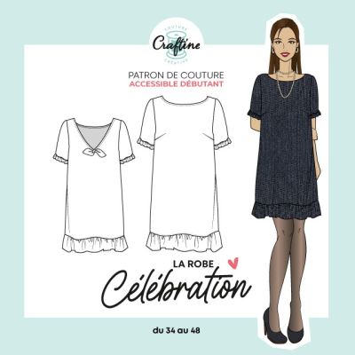 Patron Craftine Robe Célébration