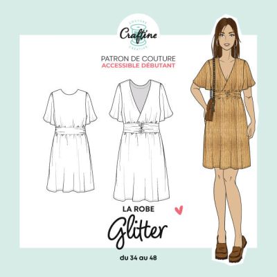 Patron Craftine Robe Glitter