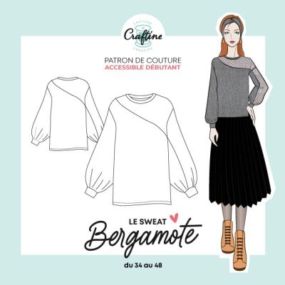 Patron Craftine Sweat Bergamote