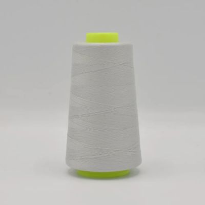 Cône de fil surjeteuse 100% Polyester 2740m Gris argent