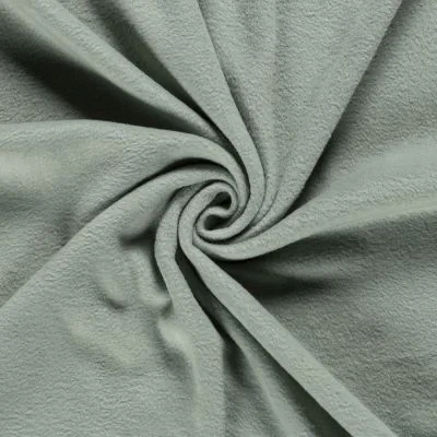 Tissu  Polaire uni Vert d&#039;eau - Par 10 cm