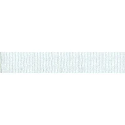 Elastique Plat Indémaillable 7 mm Blanc x1m
