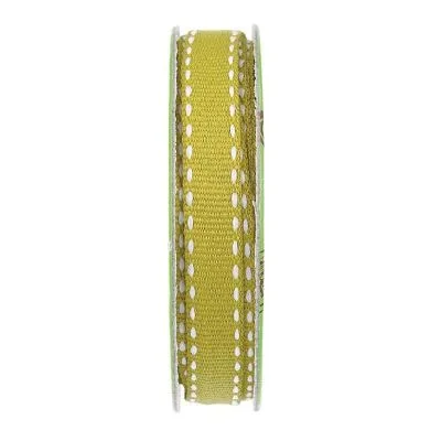 Ruban surpiqué Ambre - bobinette 2m