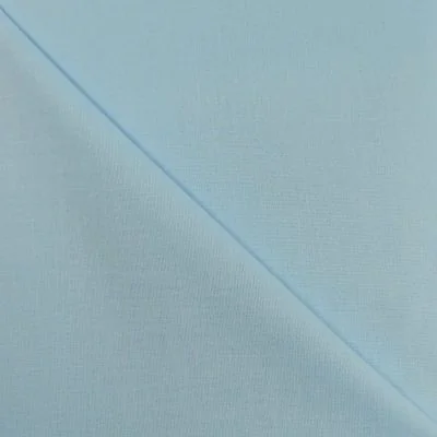 Tissu Voile de coton Bleu ciel x10cm