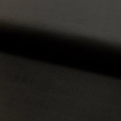 Tissu Velours milleraies Noir - Par 10 cm