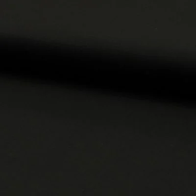 Tissu Popeline de coton unie Noir - Par 10 cm
