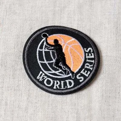 Ecusson Thermocollant Sport - Basket World Series