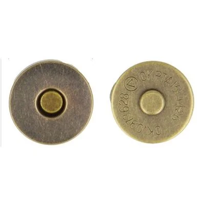 Fermoir magnétique Cuivre 19 mm X2