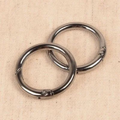 Anneaux pour sacs 33,5 mm - Gris