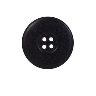 Bouton incurvé Carolina 22 mm - Noir
