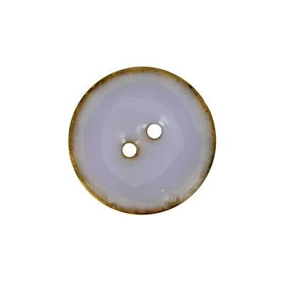 Bouton en bois brillant 30 mm - Violet clair