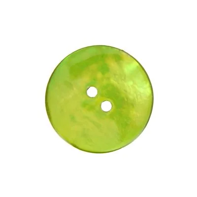Boutons nacré 15 mm - Vert Clair