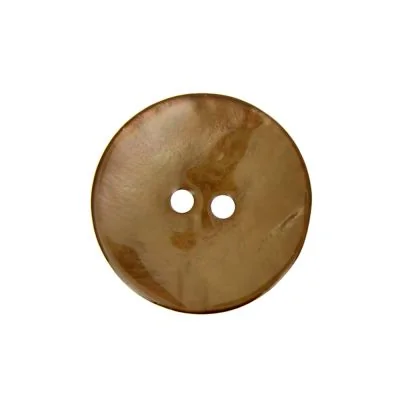 Boutons nacré 27 mm - Taupe