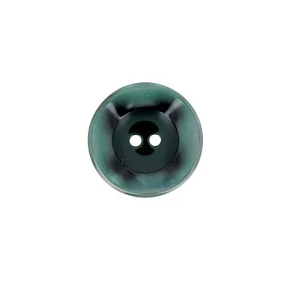 Bouton cuvette bord gondolé 18 mm - Vert d&#039;eau