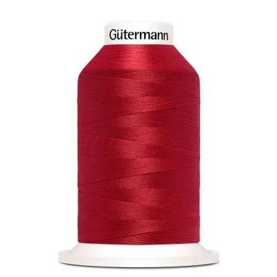 Cône de fil mousse Gütermann Bulky-Lock 1000m - Rouge