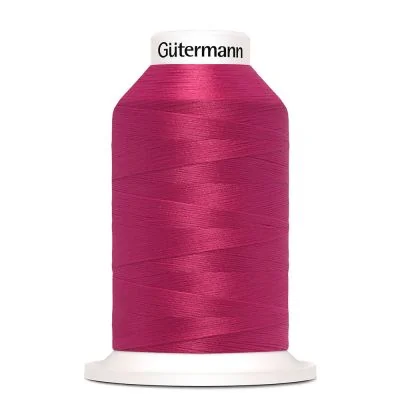 Cône de fil mousse Gütermann Bulky-Lock 1000m - Rose