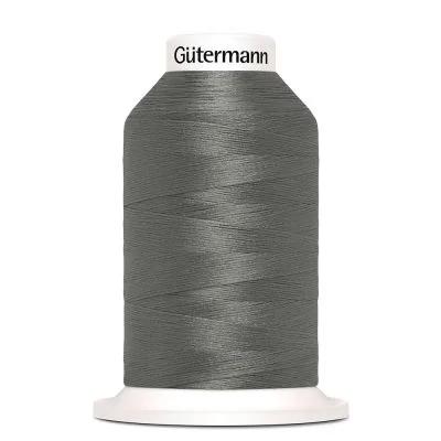 Cône de fil mousse Gütermann Bulky-Lock 1000m - Gris souris