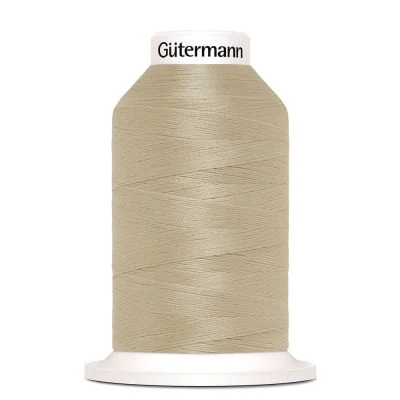 Cône de fil mousse Gütermann Bulky-Lock 1000m - Taupe